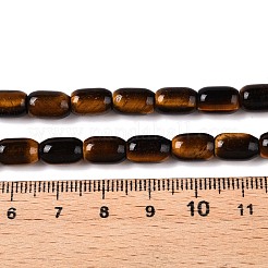Природных тигровый глаз бисер нитей G-G980-50