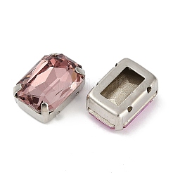 Латунные стеклянные стразы пришивные стразы RGLA-B004-04B-P