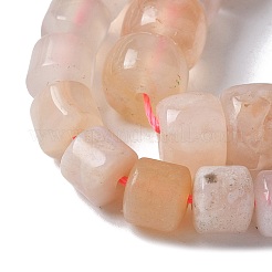 Натуральные вишневые агатовые бусины G-U016-D01-01