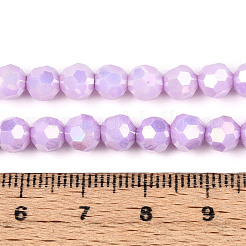 Антикоррозийные гальванические стеклянные бусины&nbsp;EGLA-T021-6mm-15-02