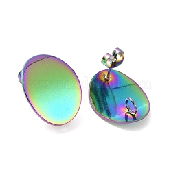 Фурнитура для сережек-гвоздиков из нержавеющей стали 304 STAS-Q231-10M