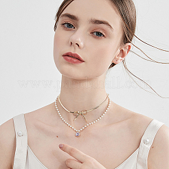 500 шт. Защитные ограждения из латунной проволоки двух цветов&nbsp;KK-FH0006-74