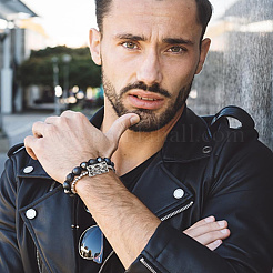 120шт. 10 стиля наборов бусин из сплава в тибетском стиле TIBEB-HY0001-10AS