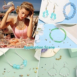 Трубчатые латунные обжимные бусины&nbsp;DIY-YW0017-13