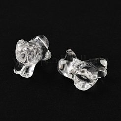 Китайский зодиак натуральный кварцевый кристалл резные бусины&nbsp;G-D300-01E