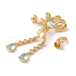 Покрытие стойки латунь паве фианиты складные застежки KK-E084-21G