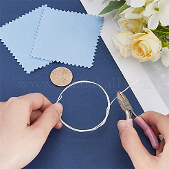 0.5 м очень мягкой проволоки 925 пробы серебра STER-BBC0006-37