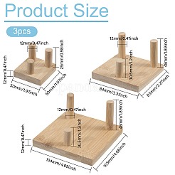 Деревянный держатель хрустального шара&nbsp;ODIS-CA0001-25