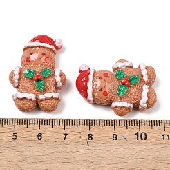 Кабошоны из непрозрачной рождественской смолы&nbsp;LS-CRES-Z015-01B