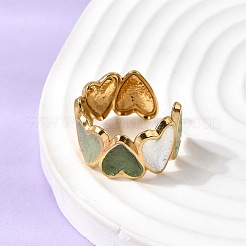 Кольцо-манжета с эмалированным покрытием из нержавеющей стали 304&nbsp;RJEW-L335-01A-G