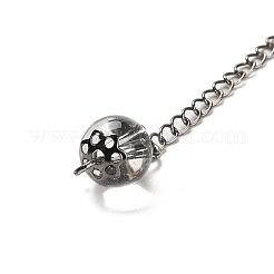 Треугольные маятниковые подвески из смешанных драгоценных камней&nbsp;G-G022-01AS