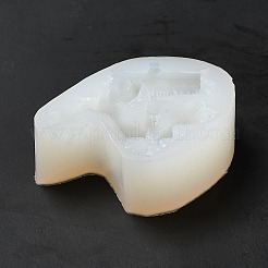 Рождество Канада голова северного оленя diy силиконовые Молды&nbsp;LS-SIMO-B002-02