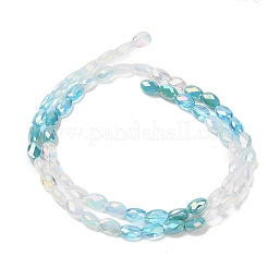 Гальванические стеклянные бусины EGLA-P067-02A-02