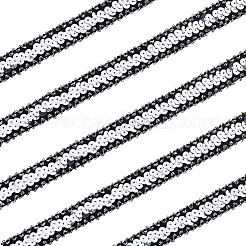 20 ярд блестящих полиэстеровых эластичных бусин с пайетками&nbsp;OCOR-CY0003-22A