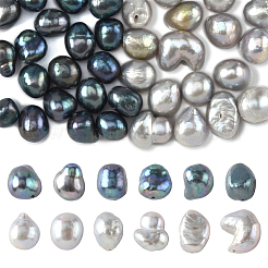 10 шт. бусины из натурального пресноводного жемчуга PEAR-YW0001-02B