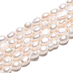 Нити из натурального культивированного пресноводного жемчуга PEAR-N028-04