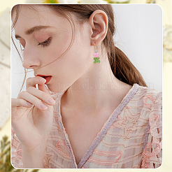 40шт 10 цвета прозрачные подвески из смолы&nbsp;RESI-CP0001-11