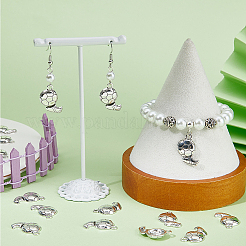 80 шт. Подвески из сплава в тибетском стиле&nbsp;TIBE-SC0009-36