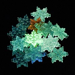 Светящиеся и гальванические смоляные декодированные кабошоны&nbsp;RESI-Z032-01D