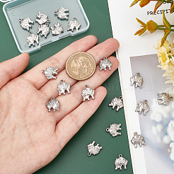 20 шт. подвески из нержавеющей стали 304&nbsp;STAS-UN0035-08