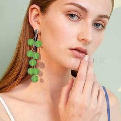 24 цвет прозрачных стеклянных бусин GLAA-PH0006-01-10mm