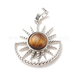 Природные и синтетические Gemstone подвески&nbsp;G-G855-04P