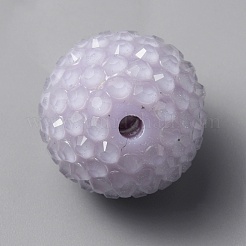 Непрозрачные акриловые бусины&nbsp;SACR-WH0001-33A