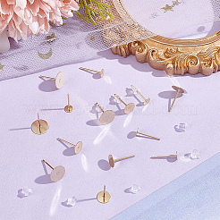 300 шт. фурнитура для сережек-гвоздиков из нержавеющей стали 304&nbsp;STAS-ME0001-34