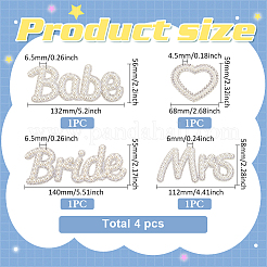 4 шт. 4 стиля DIY-FG0005-41