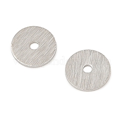 Обшивка стойки плоские круглые латунные бусины&nbsp;KK-M302-02P