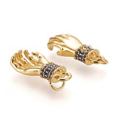 Латуни циркония кубической подвески&nbsp;ZIRC-L098-005G