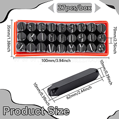 27 шт. штампы из углеродистой стали DIY-WH0740-11B