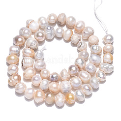 Нити из натурального культивированного пресноводного жемчуга PEAR-N013-06H