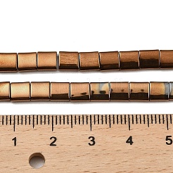 Гальванические немагнитная синтетический гематит бисер пряди&nbsp;G-G089-B02-11