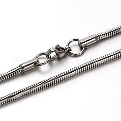 Устойчивые к потускнению браслеты-змейки из нержавеющей стали 304&nbsp;BJEW-O091-06P