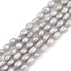Нити из натурального культивированного пресноводного жемчуга PEAR-P064-20E-04E