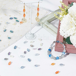 96шт 8 цвета прозрачные гальванические стеклянные бусины EGLA-SC0001-24