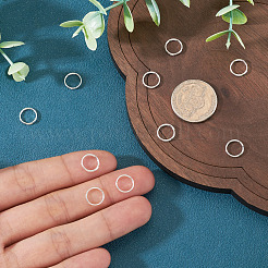 925 серебряное разделенное кольцо для прыжков&nbsp;STER-TA0001-48A