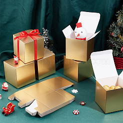 Квадратные складные бумажные коробки для хранения конфет CON-WH0106-02