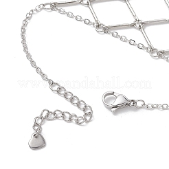 Браслеты-кольца из латуни для женщин BJEW-JB11579-02