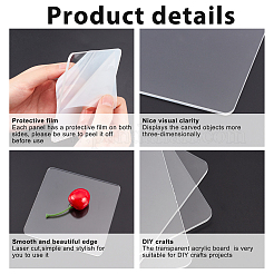 Коврик из акриловой глины DIY-PH0002-59