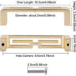 Дверные ручки шкафа из цинкового сплава FIND-WH0097-17G