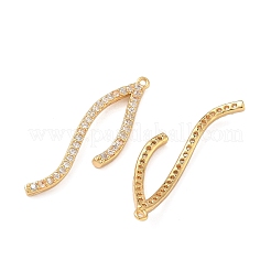 Латунные микро проложить кубического циркония подвески&nbsp;KK-A281-01G