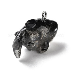 Подвески из непрозрачной смолы на тему морских животных&nbsp;X-RESI-D071-04D