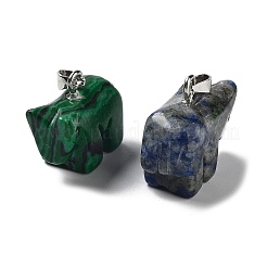 Природные и синтетические смешанные подвески драгоценных камней G-B068-02P