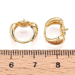 Латунная серьга-кольцо KK-N261-30G