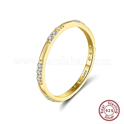 925 кольцо на палец из стерлингового серебра для женщин RJEW-C133-05G