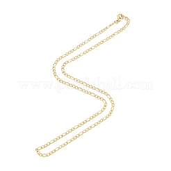 Мужское ожерелье из нержавеющей стали 201 figaro chains NJEW-N050-A08-3-50G