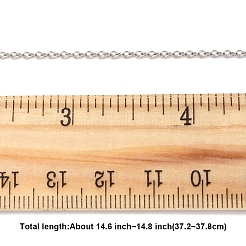 Изготовление ожерелья из 4 цепочки из нержавеющей стали 304 STAS-FS0001-81P