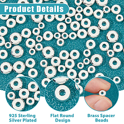 120шт 6 стиля латунные бусины&nbsp;KK-HS0015-39